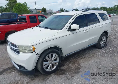 2012 Dodge Durango Crew from USA, damaged, VIN 1C4RDHDG2CC157999
